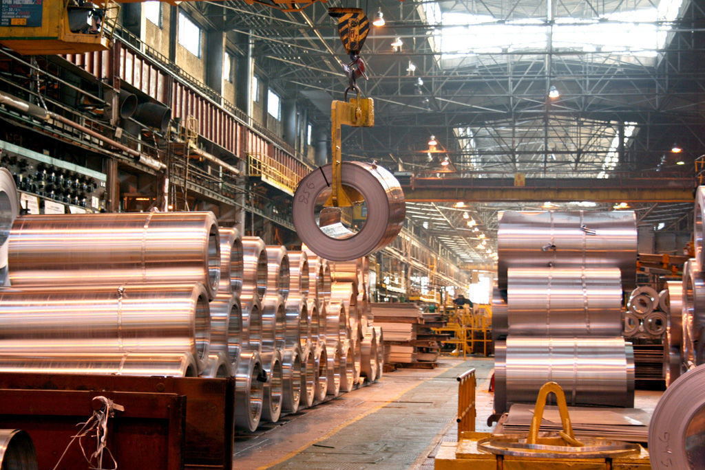 Завод по производству металла