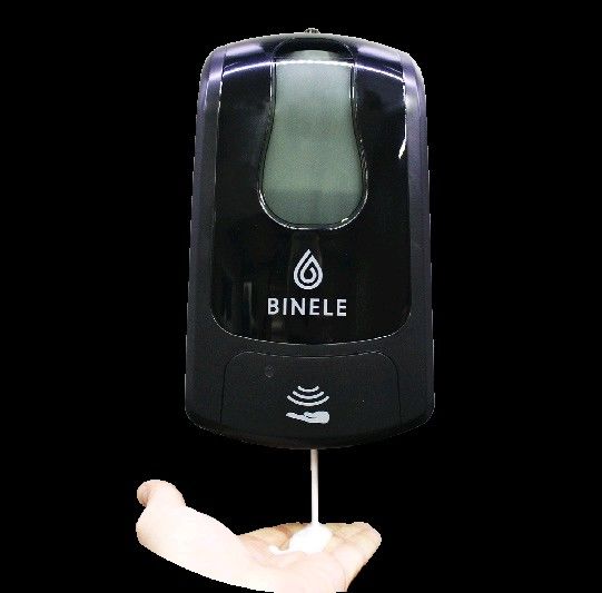 Диспенсер Binele eFoam для мыла-пены наливной сенсорный, 1л черный