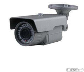IP камера уличная цилиндрическая с ИК подсветкой со сменным углом обзора