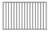 Забор для ограждения двора из металлической трубы ( 2мм)