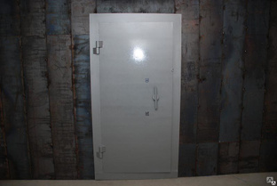 Дверь пулестойкая 2 класс, с отделкой НЦ покраска 