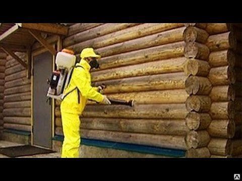 Огнезащитная обработка древесины