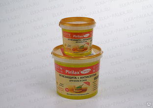 Биопирен «Пирилакс»-Терма 1,1 кг. огнезащита древесины для бань и саун. 