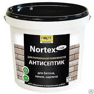 Пропитка Nortex Lux (нортекс Люкс) для бетона, камня, кирпича, 9 кг