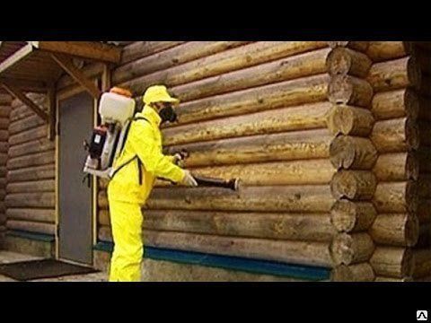 Огнезащитная обработка древесины
