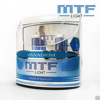 Набор галогеновых ламп MTF Vanadium H4 12v 60/55w (2 шт)