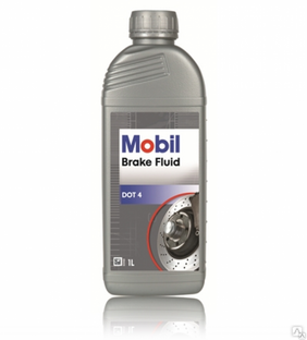 Тормозная жидкость Mobil Brake Fluid DOT4 (1 л) 