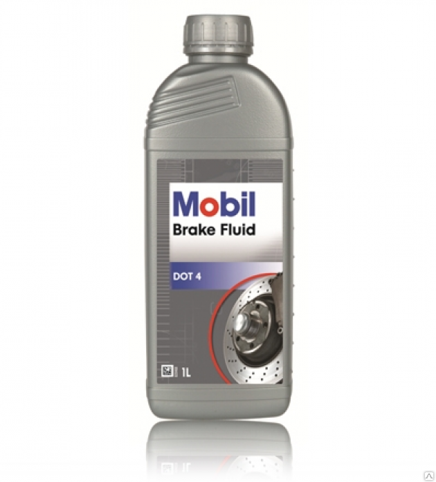 Тормозная жидкость Mobil Brake Fluid DOT4 (1 л)