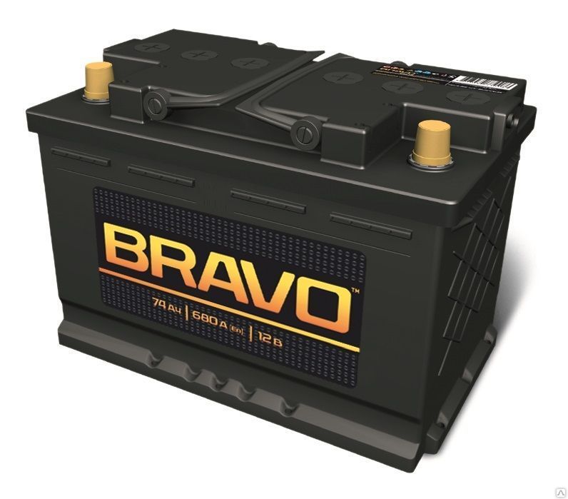 Аккумуляторная батарея Bravo 6СТ-74VL (74Ач EN650A п.п.)