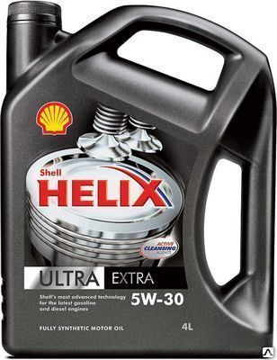 Масло моторное Shell Helix Ultra Extra / ECT 5W-30 (4 л)