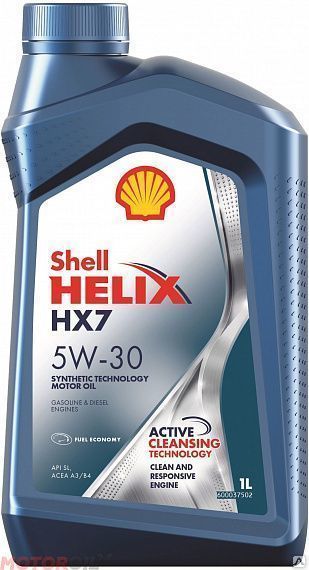 Масло моторное Shell Helix HX7 5W-30 (1 л)