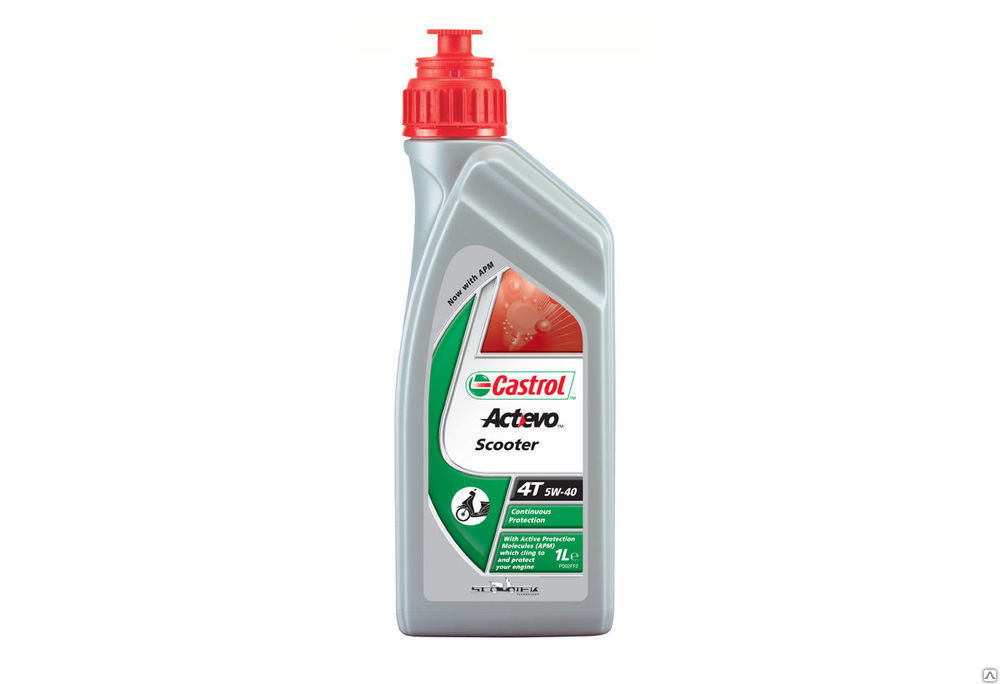 Масло моторное Castrol Actevo Scooter 4T 5W-40 (1 л)