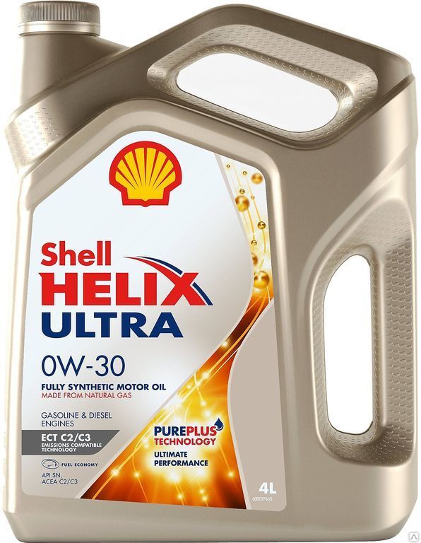 Масло моторное Shell Helix Ultra ECT C2/C3 0W-30 (4 л)