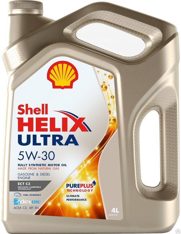 Масло моторное Shell Helix Ultra ECT C3 5W-30 (4 л)