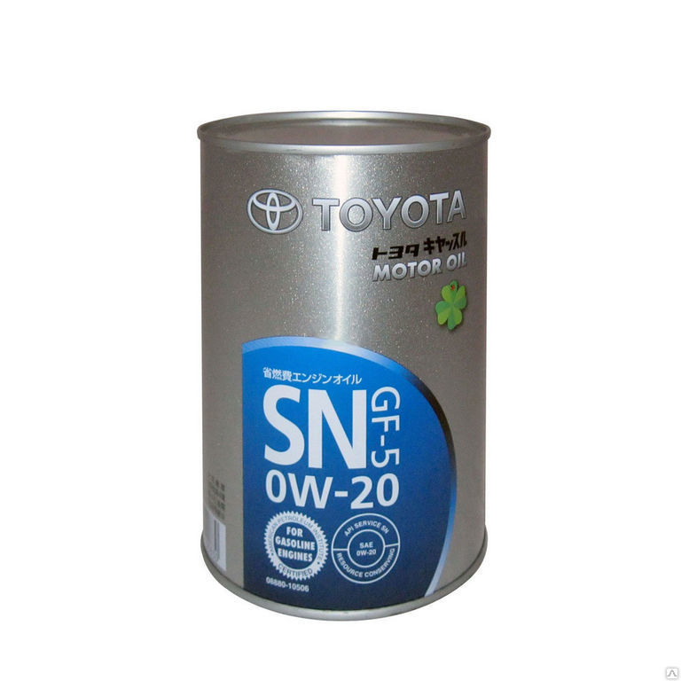 Масло моторное Toyota SN/GF-5 0W-20 (1 л)