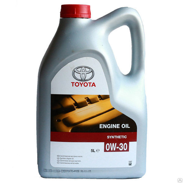 Масло моторное TOYOTA Synthetic Engine Oil 0W-30 (5 л)