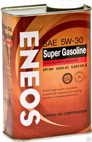 Масло моторное ENEOS Super Gasoline 100% Synthetic 5W-30 (1 л)
