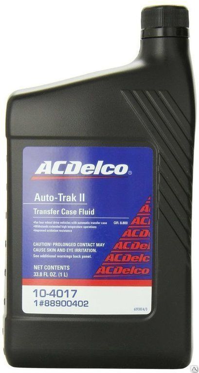 Масло трансмиссионное ACDelco Auto-Trak II Transfer Case Fluid (1 л)