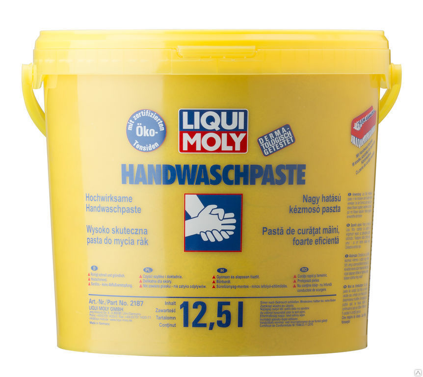 Паста для мытья рук LIQUI MOLY Handwasch-Paste (12,5 l)