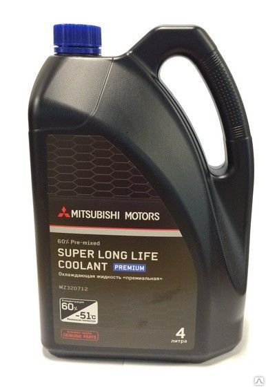 Антифриз MITSUBISHI Super Long Life Coolant Premium 60% Pre-mixed (4 л)