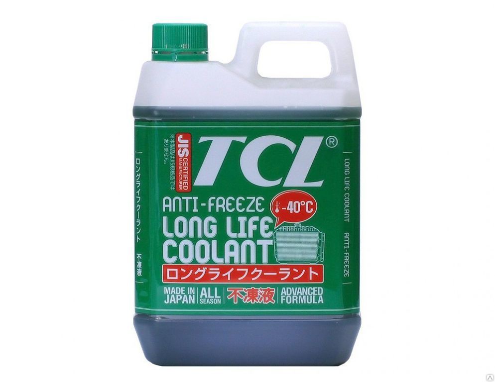 Антифриз TCL LLC GREEN (Long Life Coolant) -40 (2 л) зеленый, готовый