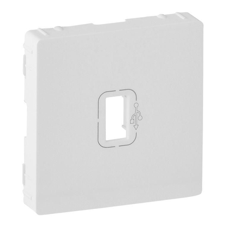 Legrand Valena LIFE Белый Розетка USB 3.0 с подключенным кабелем 15см и разьемом (с лицевой панелью) 754750