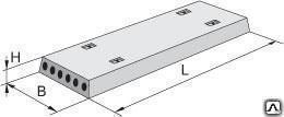 Плиты перекрытия пустотные размеры