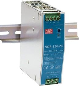 NDR-120-24, Блок питания, 24В,5А,120Вт