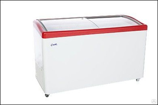 Морозильный ларь МЛГ-500 серый 