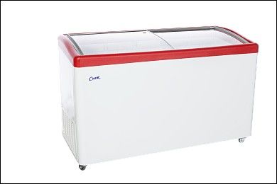 Морозильный ларь МЛГ-500 красный