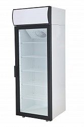 Шкаф холодильный DM105-S версия 2.0 белый, обрамление черным