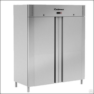 Шкаф холодильный R1120 Carboma INOX 