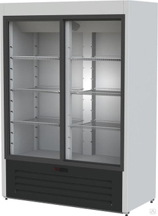 Шкаф холодильный ШХ-0,8К (купе) Полюс INOX 