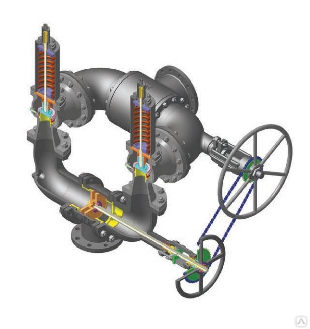 Блок предохранительных клапанов бпк