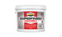 SUPERFINISH финишная акриловая шпаклевка, Bravo, 16 кг Браво