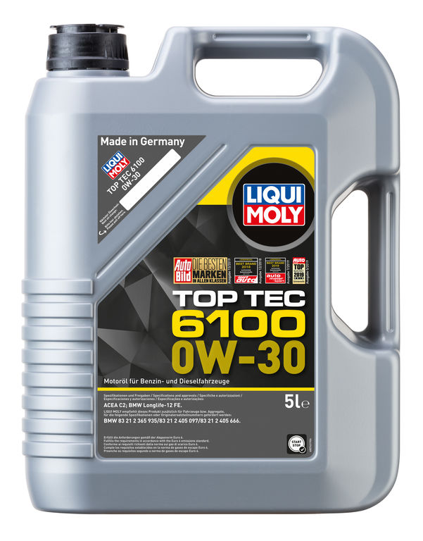 Моторное масло LIQUI MOLY Top Tec 6100 0W-30 5 л