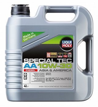 Моторное масло НС-синтетическое Special Tec AA Diesel 10W-30 4 л
