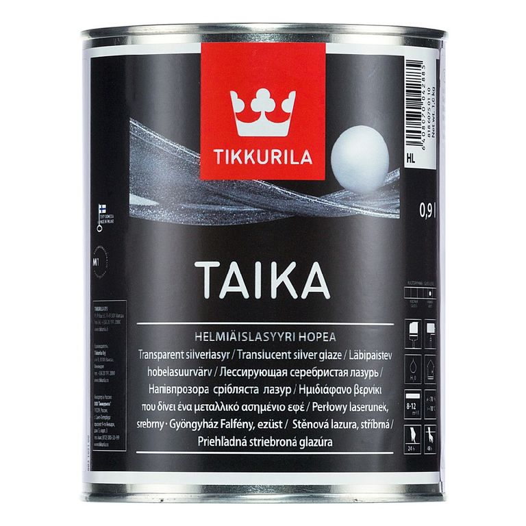 Лазурь для стен Tikkurila Taika золото 0,9 л
