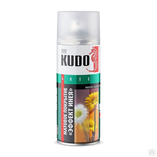 Декоративное покрытие для стекла "Эффект инея" Kudo KU-9031 0,52 л 