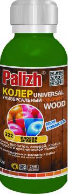 Паста универсальная ПалИж Wood 0,1л №222 Еловая зелень