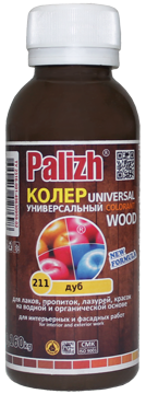 Паста универсальная ПалИж Wood 0,1л №211 Дуб