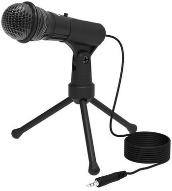 Микрофон настольный Ritmix RDM-120 Black