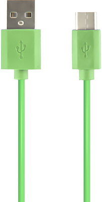 Кабель Red Line USB-Type-C зеленый