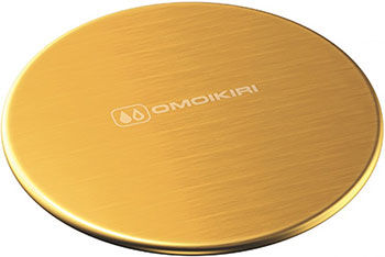 Декоративная накладка для выпуска Omoikiri DEC-AB нерж.сталь/латунь (495708