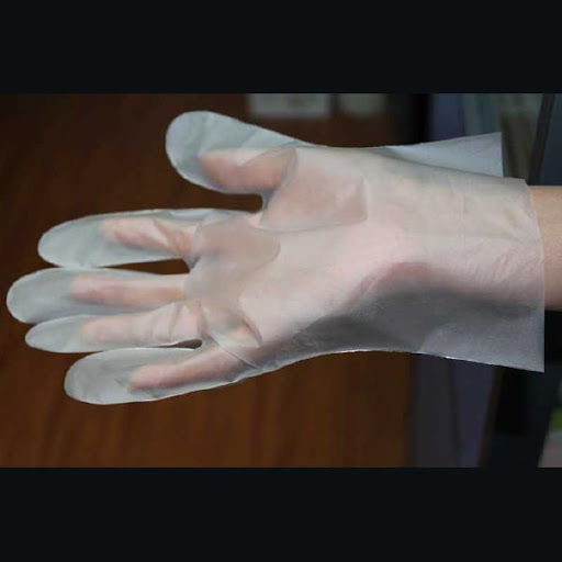 Одноразовые перчатки из термопластичного эластомера ТПЭ M 100 шт