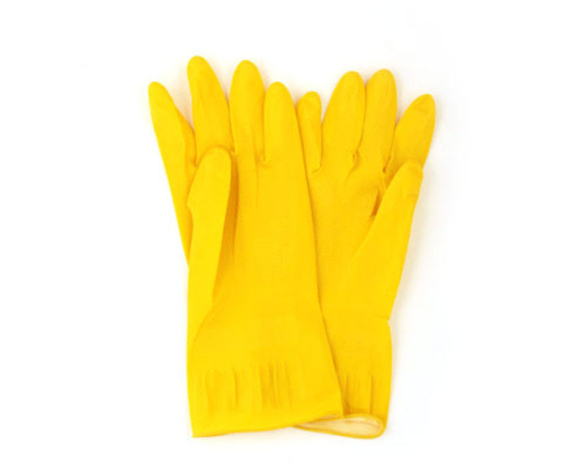 Перчатки латексные Жёлтые S/M/L/XL