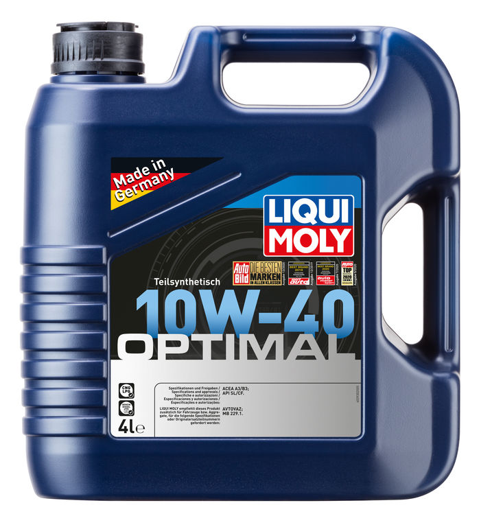 Масло моторное LIQUI MOLY Optimal 10W-40 4 л 3930
