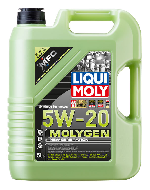 Масло моторное LIQUI MOLY Molygen New Generation 5W-20 5 l 8540