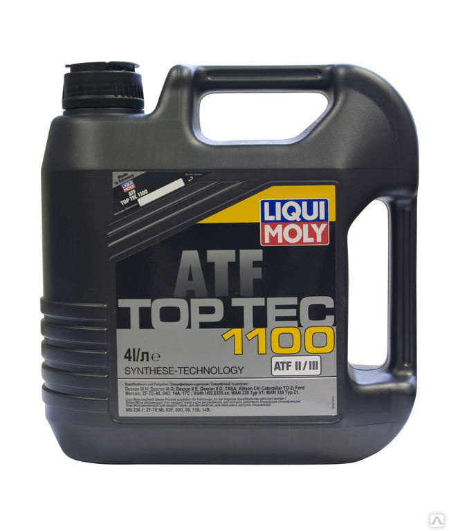 LIQUI MOLY Top Tec ATF 1100 Getriebeöl 500 Ml – Für Volvo, Ford U.a.