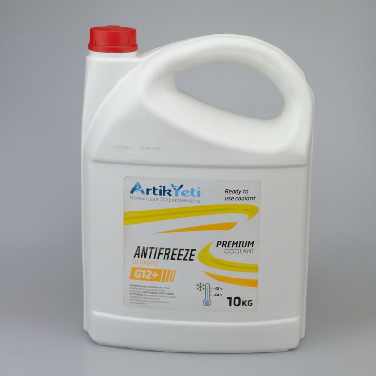 ArtikYeti Antifreeze Ultimate G12+ желтый 10кг